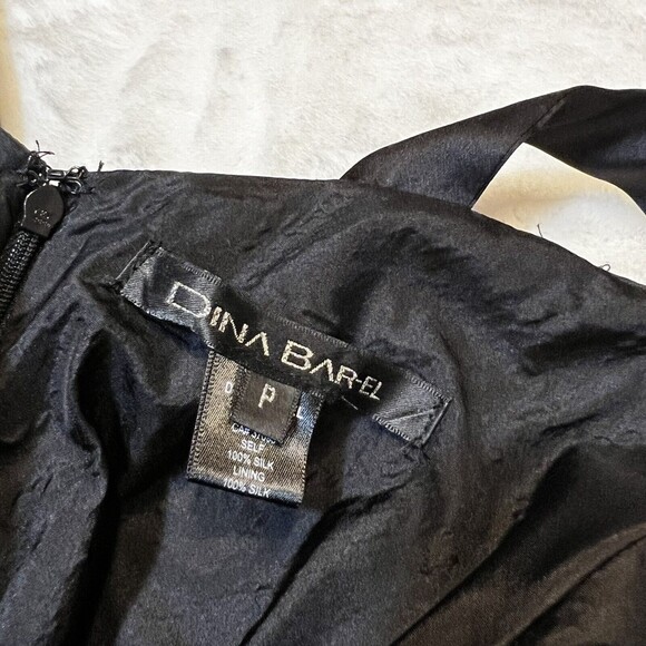 Elegant Black and White Prom Dress - Picture 14 of 16